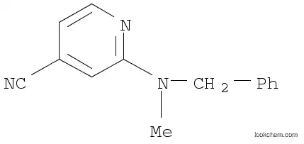 2-[benzyl(methyl)amino]isonicotinonitrile